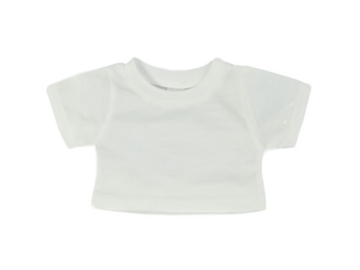 Mini White T-Shirt (8 inch)
